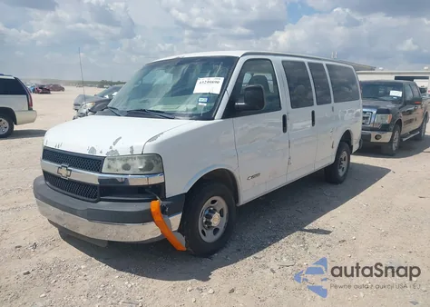 2004 Chevrolet Express G2500 from USA, damaged, VIN 1GAGG25U941243834